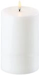 Uyuni Piffany Copenhagen Lighting Pillar LED Kerze 10,1 x 15 cm Echtwachs Weiss...