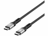 Manhattan 356374 USB4-Kabel EPR USB-C™ M/M 40G 240W PD 3.1 8K E-Mark zertifiziert