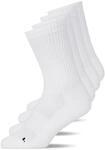 Snocks Hohe Kompressions Laufsocken 4 Paar - Funktionssocken Herren Damen -