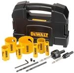 DEWALT 11-tlg Lochs&auml;gen-Set Bi-Metall Extreme, Elektriker-Set (Schneiden aus
