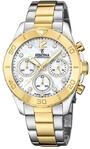 Festina Damen Uhr Analog Edelstahl 316L Multi - Quarz Chronograph - Mineralglas