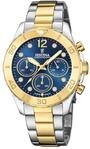 Festina Damen Uhr Analog Edelstahl 316L Multi - Quarz Chronograph - Mineralglas
