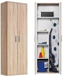 mokebo Mehrzweckschrank Besenschrank (60x180 cm) 'Der Lange' Made in Germany...