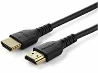 StarTech.com 2m Premium Zertifiziertes HDMI 2.0 Kabel mit Ethernet - High Speed...