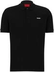 Hugo Men's Donos222 Polo, Black2, M