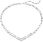 Swarovski Mesmera Halskette, Rhodinierte Damenhalskette mit Strahlenden Swarovski