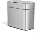 simplehuman CW1645 4 Liter, Kompost-Caddy, Komposteimer f&uuml;r K&uuml;che mit Deckel,
