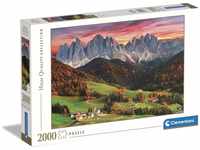 Clementoni - 32570 Collection Puzzle - Val Di Funes - Puzzle 2000 Teile ab 14 Jahren,