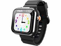 VTech KidiZoom Smart Watch MAX in Schwarz – Kinderuhr mit Duokamera für Fotos und