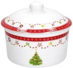 MamboCat Weihnachtstraum Geb&auml;ckdose mit Deckel I 960ml I runde Keksbox mit