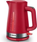 Bosch 1,7 l 2400 W Rot Edelstahl Wasserstandsanzeige &Uuml;berhitzungsschutz...
