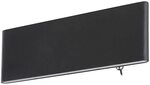 Wandlampe Leseleuchte Wandstrahler LED Schalter Aluminium schwarz wei&szlig; B 225 mm