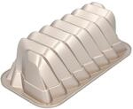 RBV Birkmann, 887053, Backform Kastenform, Novella, Aluguss, Antihaft, 25 cm, gold