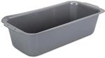 St&auml;dter we love baking silberne Brot-Back-Kastenform 30x13cm - H&ouml;he 8cm - aus