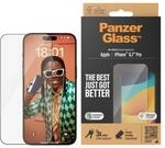 Panzer Glass Displayschutz iPhone 15 Pro Max | Ultra-Wide Fit m. EasyAligner