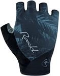 Roeckl Danis Damen Fahrrad Handschuhe kurz schwarz/grau 2023: Gr&ouml;&szlig;e: 6