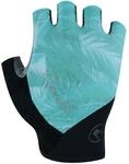 Roeckl Danis Damen Fahrrad Handschuhe kurz t&uuml;rkis gr&uuml;n/schwarz 2023: Gr&ouml;&szlig;e: 6.5
