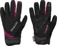 Roeckl Ranten Winter Fahrrad Handschuhe lang schwarz/pink 2023: Gr&ouml;&szlig;e: 7