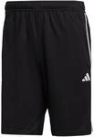 Adidas Herren Train Essentials Piqu&eacute; 3-Stripes Training Shorts, Black/White, S