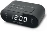MUSE M-10 CR Radiowecker mit LED-Display, Zwei Weckzeiten | dimmbar | 20