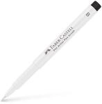 Faber-Castell 167401 Tuschestift Pitt Artist Pen B mit Pinselspitze, wei&szlig;, bunt