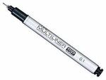 COPIC Multiliner SP 0,1 mm, Black, Aluminium Fineliner mit einer feinen Spitze und