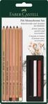 FABER-CASTELL 112998 - Pitt Monochrome Set mit Zubeh&ouml;r