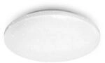 BRILONER - LED Deckenlampe mit Sternendekor, LED Deckenleuchte Bad IP44, gelochtes