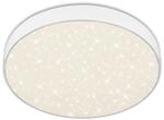 BRILONER - LED Deckenlampe mit Sternenhimmel, rahmenlos, neutralwei&szlig;e Lichtfarbe,