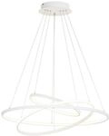 Lucande LED Pendelleuchte modern dimmbar, Esstisch H&auml;ngelampe Metall warmwei&szlig;