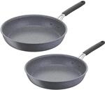 Lagostina Tempra Mineral Antihaft-Pfannen-Set aus Stahl und Aluminium mit