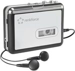 Renkforce RF-CP-170 Kassetten Digitalisierer Inkl. Kopfh&ouml;rer