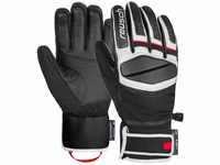 Reusch Herren Mastery Handschuhe, 7745 Black/White/Fire Red, 8