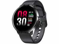 Emporia Watch Basic Smartwatch, Uhr mit Schlafüberwachung, Herzfrequenzmessung,