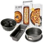 Birkmann, Backformen-Set, 3-tlg., bestehend aus Springform 26 cm, Kastenform 30 cm,