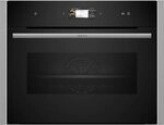 NEFF C24FS31N0, N 90, Compact-Dampfbackofen, Integrierbarer Backofen 60 x 45cm, Full NEFF C24FS31N0, N 90, Compact-Dampfbackofen, Integrierbarer Backofen 60 x 45cm, Full