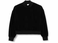 s.Oliver Junior Mädchen Sweatshirt mit Cordstruktur Black 164