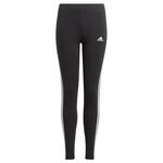adidas M&auml;dchen 3s Leg Tight, Black/White, 164 EU