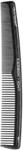 Olivia Garden Carbon + Ion Haarschneidekamm, mit abgerundeten Kammz&auml;hnen