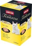 animonda Vom Feinsten Adult Mildes Men&uuml; Pute + K&auml;se (6 x 100 g), Nassfutter f&uuml;r