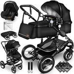 KIDUKU&reg; 3 in 1 Kinderwagen XXL Komplettset | Kombikinderwagen Set inkl....