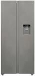 PKM SBS436NFWDIX, Side by Side K&uuml;hl-Gefrierkombination Inox 450 L/2-t&uuml;rig mit