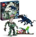 LEGO 75571 Avatar Neytiri und Thanator vs. Quaritch im MPA, baubares...