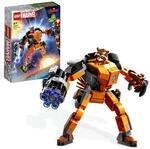 LEGO 76243 Marvel Rocket Mech, Spielzeug-Action-Figur des Waschb&auml;r Avengers aus