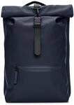 RAINS Rucksack Rolltop Rucksack 47 Marineblau, blau, one size