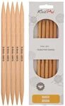 KnitPro Basix Beech Nadelspiele 8" (20cm) | 9mm