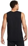 Nike Herren Df Hyverse Tank T-Shirt, Black/White, XL