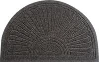 DUNE Halfmoon Dark Grey 55x85 cm, dunkelgrau | innen und au&szlig;en, waschbar