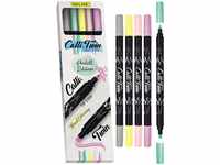 Online Calli.Twin Pastel, Double Line Pen, 5er Set Handlettering Marker, Stifte...