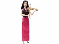 Barbie Karriere Geigerin - Puppe mit beweglichen Schultern und Ellbogen, Elegantes